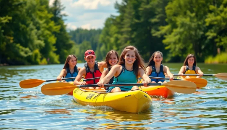 outdoor adventure camp